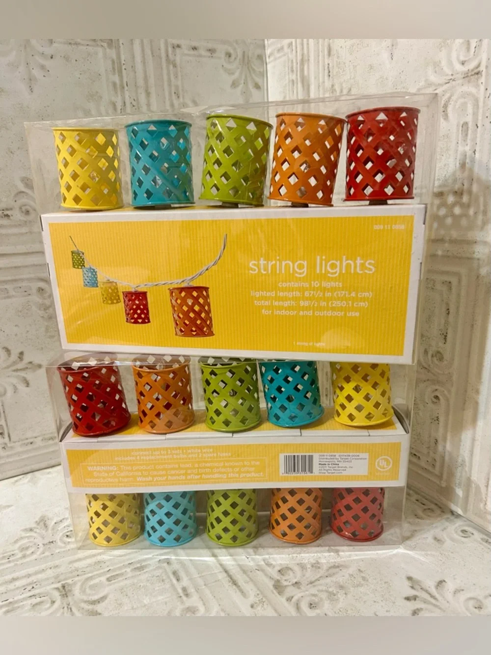 Lot of 2 Room Essentials String Lights